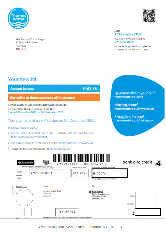  Minol USA business utility bill 